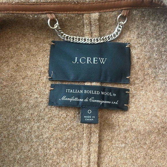 J Crew Daphne Topcoat Italian Boiled Wool - Picture 5 of 6